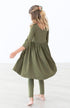 olive-leggings Mila & Rose at Sophia's Style--2T--3